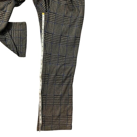 Truth Republic Womens Size M Plaid Houndstooth Knit Pants Academia Checker Retro - Picture 12 of 12